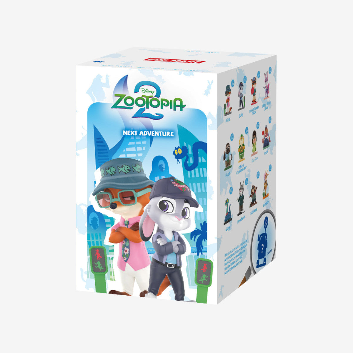 POP MART Disney Zootopia: Next Adventure Series Figures2.75-2.93inches Authentic