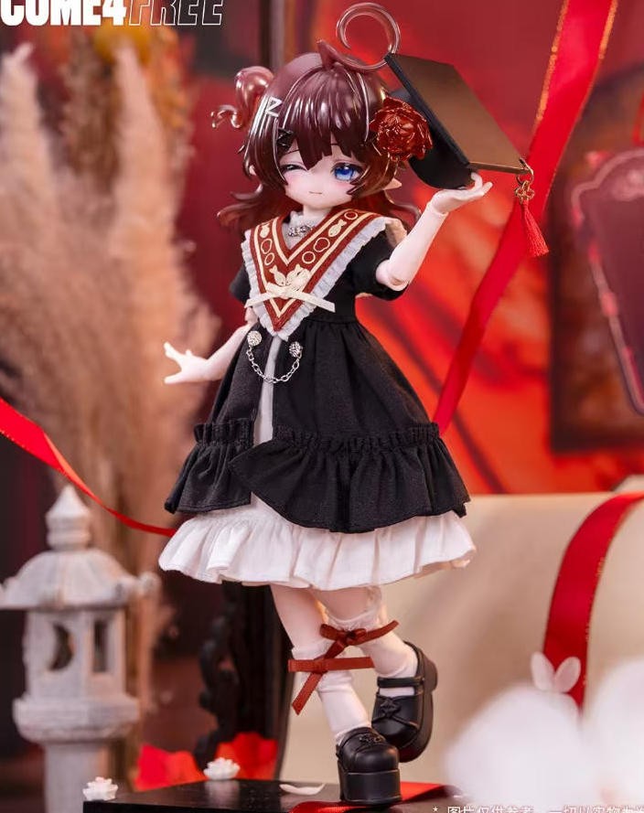 Come4Free YunZhi Overachiever Draw Lots Spirit Hang Card Bjd Action Figure Gift
