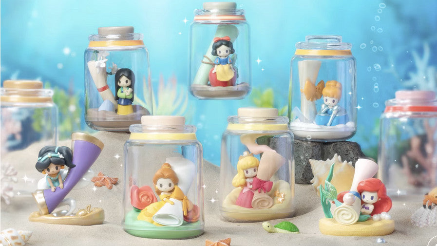 52TOYS Disney Princess D-baby Series Blind box Figures Toy Gift Designer Doll