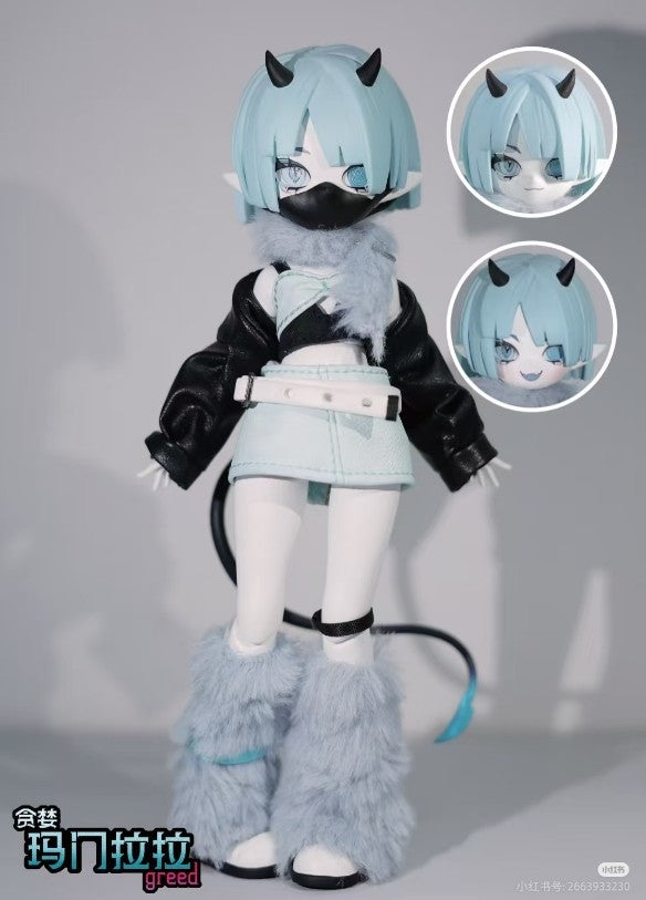 Greed Cooze Devil's Born 21cm/8.2" Bjd Dressable Action Figure