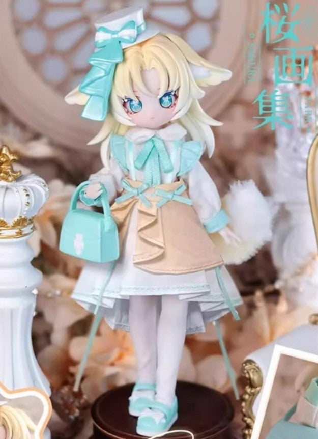 Sakura Park Fox Qing Zhi Reconstruct Different Images 7In Bjd Action Figure Gift