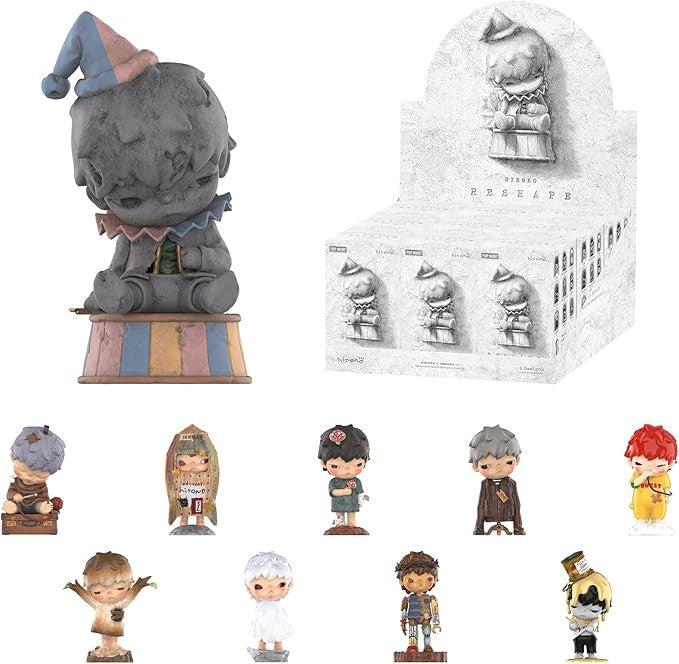 POP MART Hirono Reshape Series Blind Box Confirmed Figure New Toys Hot Art Gift