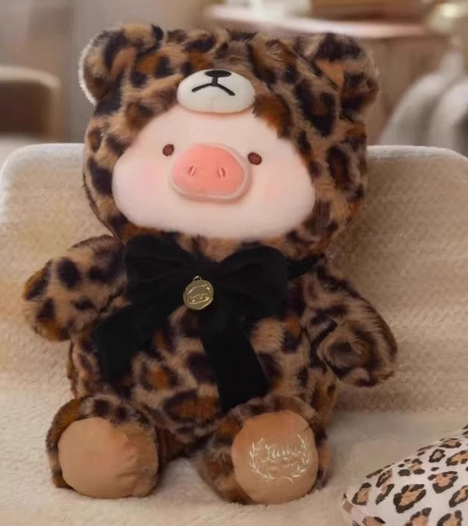 Toyzero Lulu The Piggy Leopard Teddy Winter's Embrace 11In Limited Action Figure