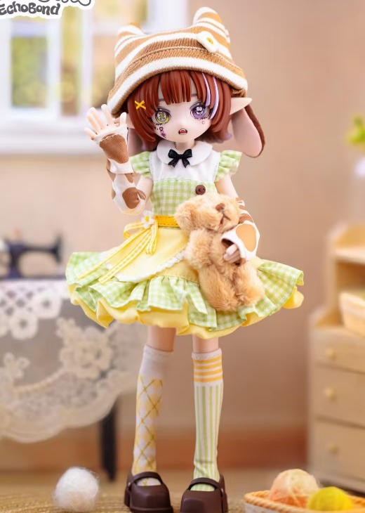 Pre-Sale Sparkjoy Dressmaker Mou Echo Bond 6.1" Bjd Dressable Action Figure Gift