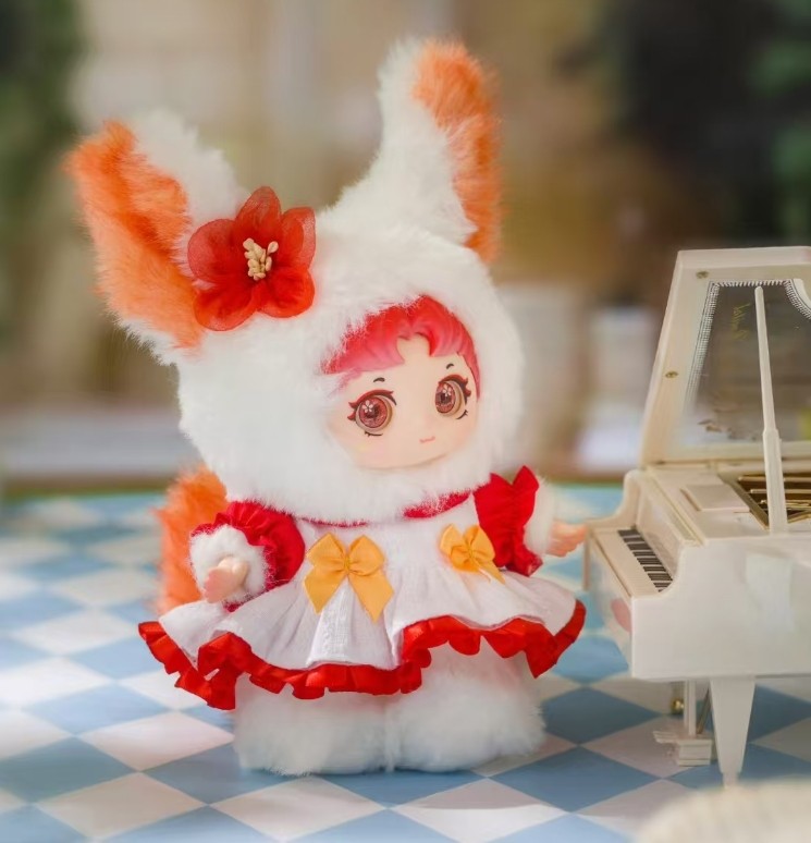 Ziyuli Lolita Berry Fox Secret Garden Tea Party 7.4In Pendant Action Figure Gift