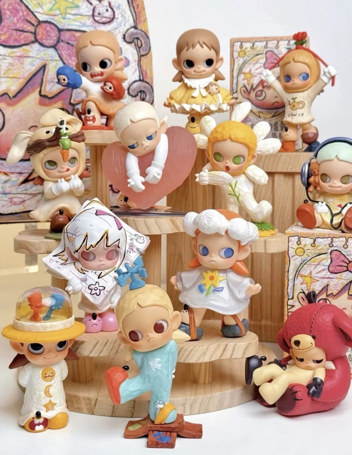 Authentic Zsiga Under The Sun Series Blind Box Figures Toy Art Gift Doll