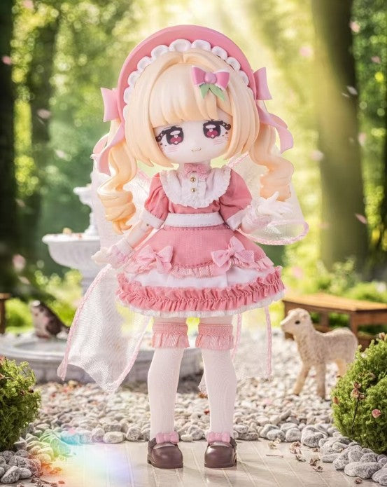 Little Peach Mousse Sugar 100% Series Bjd Doll Dressable Confirmed Action Figure