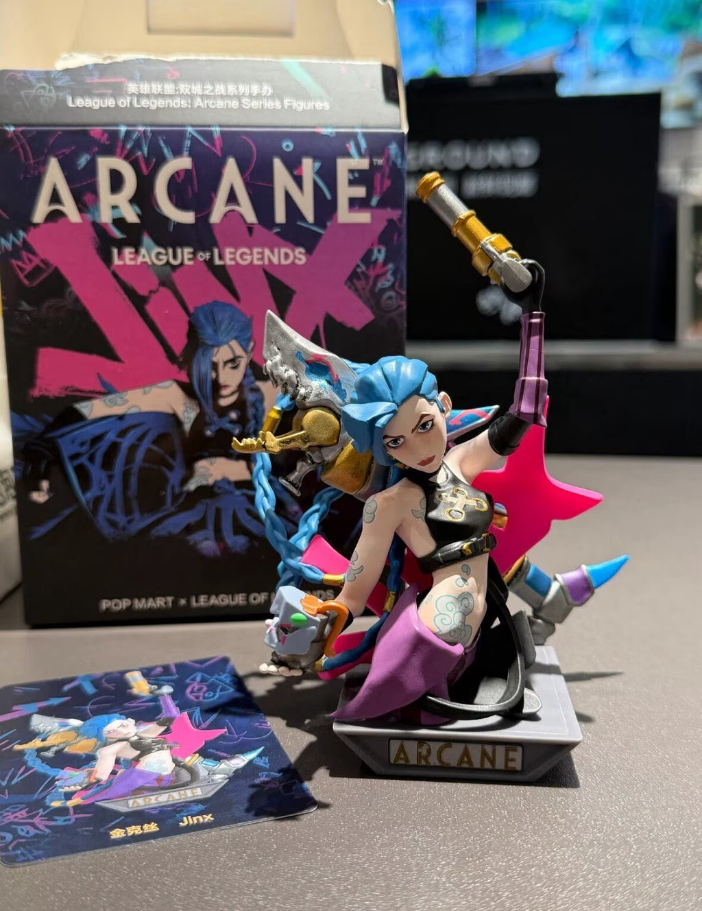 Jinx - League of Legends Arcane Figure Series Blind Box Figure Toy