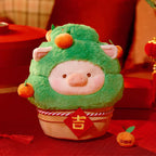 Lulu the Piggy Good Luck Orange Tree 20cm/7.8In 2024 New Year Gift