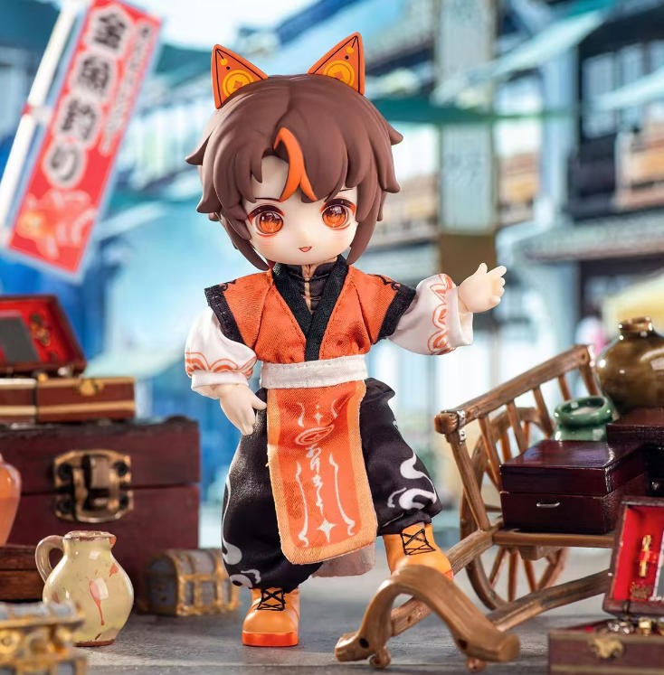 Nagi Dan Cheng Goldfish Yunxu Ji 5.9In Bjd Dressable Action Figure Gift In Stock