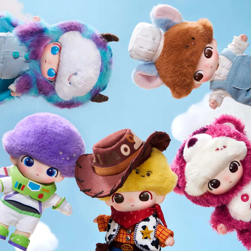 POP MART DIMOO WORLD x PIXAR Series - Vinyl Plush Pendant Confirmed Authentic