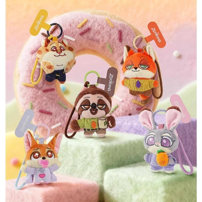 52TOYS Disney Zootopia Cute Friends Gathering Series Plush Blind Box Figure Toy