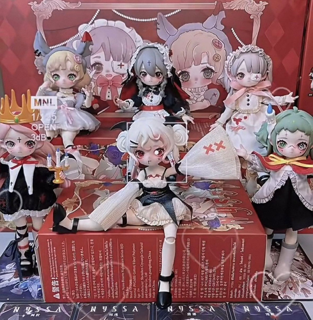 Nyssa izarre Nightmare Series Confirmed BJD Doll Blind Box Figure Toy Art Toy
