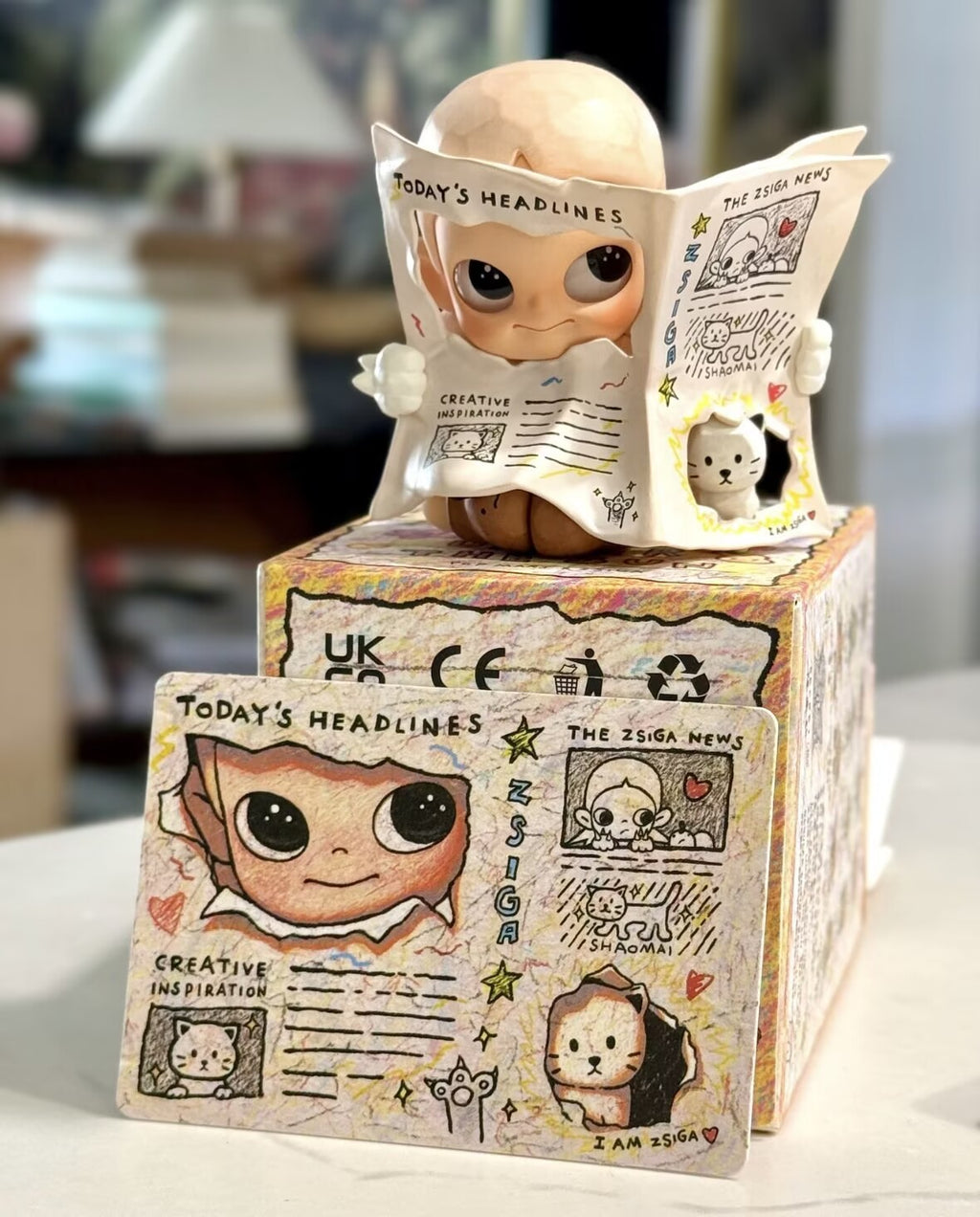 The Headlines(hidden)- Zsiga Under The Sun Series Blind Box Figures Toy New