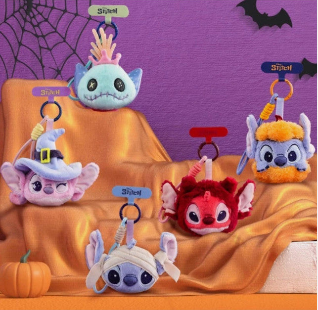 52TOYS Disney Stitch Halloween Let's Make Mischief Series Plush Blind Box Toys