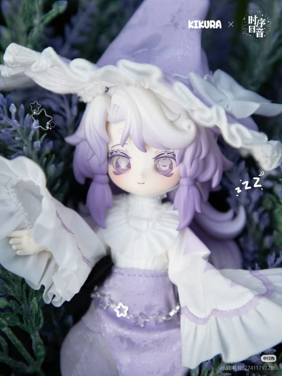 Wowloi Kikura Solar Terms Violets Shade 17.8cm/7In Bjd Dressable Action Figure