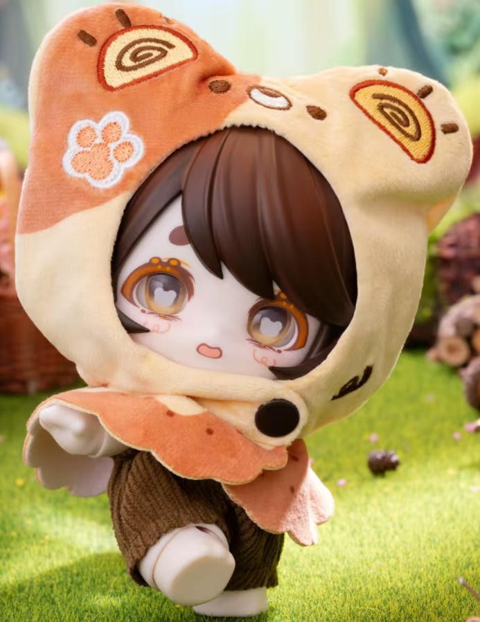 Ya Xiugo Honey Pot Bear Animal Dessert Party Bjd 16.2cm/6.3" Baby Dressable Gift