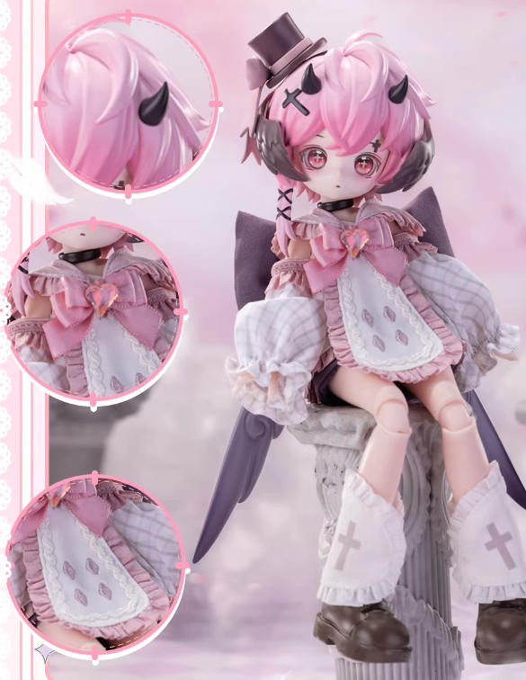 Tency Tianzhiyi Light and Shadow 10.8" Bjd Dressable Action Figure Gift In Stock