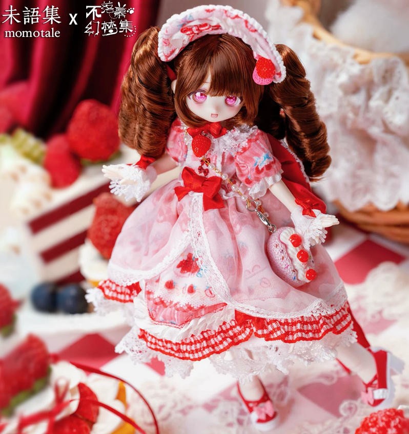 Pre-Sale Momotale Strawberry Party Never-Ending Dream Collection 9.8In Bjd Gift
