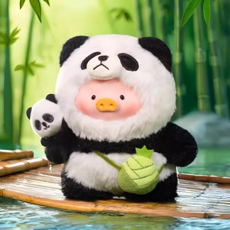 Toyzero Lulu The Piggy Panda 14cm/5.5" Vinyl Plush Pendant