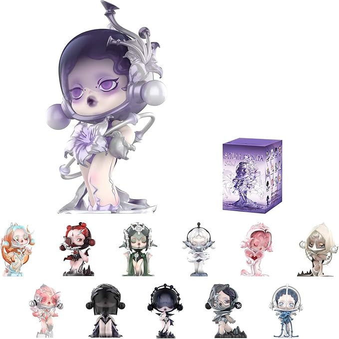 POP MART Skullpanda The Sound Series Confirmed Blind Box Figure Art Toy Gift Hot