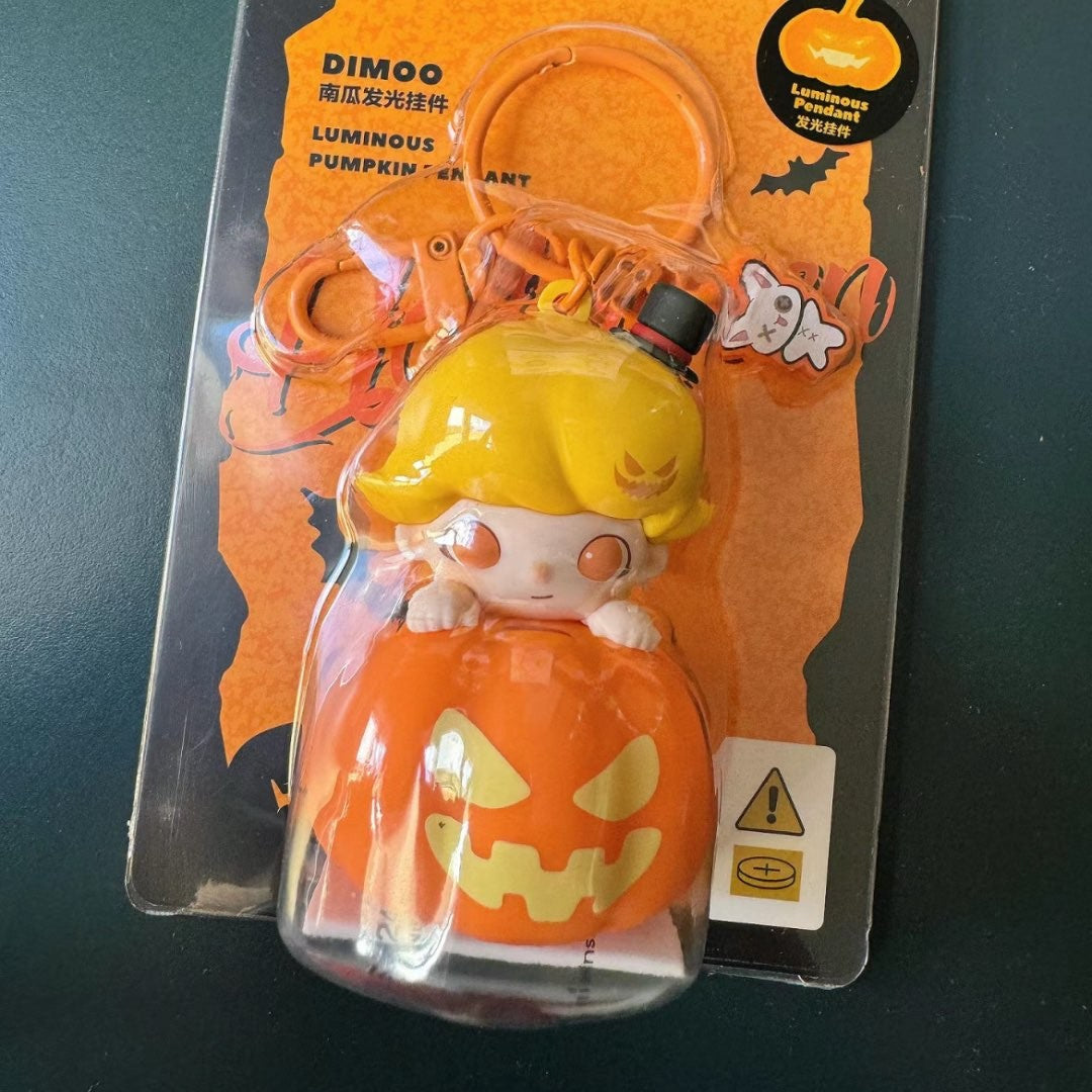 Hot Happy Halloween Party Series Dimoo Luminous Pumpkin Pendant Gift Toy