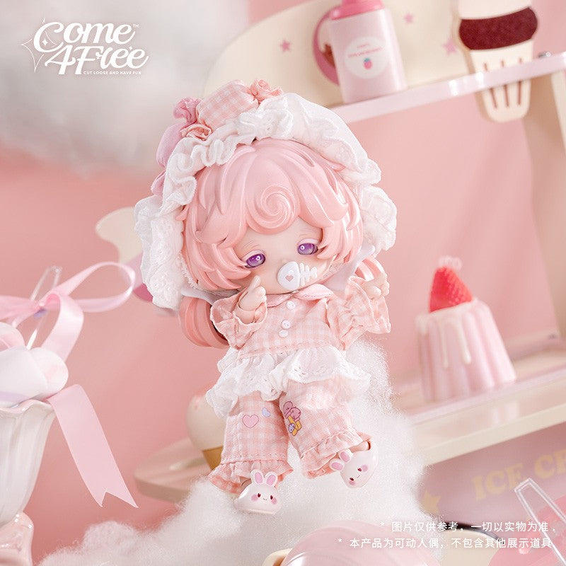 Come4Free Mianmian Pink Sweet Bean Rice Cake Dream Puff 5.1~5.5In Bjd Dressable