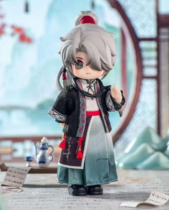 Nagi Si Yi Snake Yunxu Ji 15.19cm/5.9" Bjd Dressable Action Figure Gift In Stock