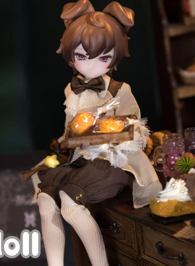 Ufdoll Drink YuenYeung Coffee 35cm/13.7In Bjd Hang Card Dressable Action Figure
