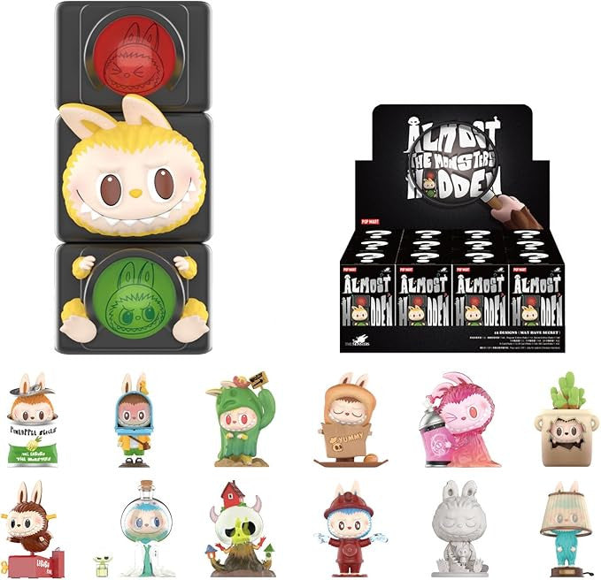 POPMART Labubu The Monsters Almost Hidden Series Confirmed Blind Box Figure Toy