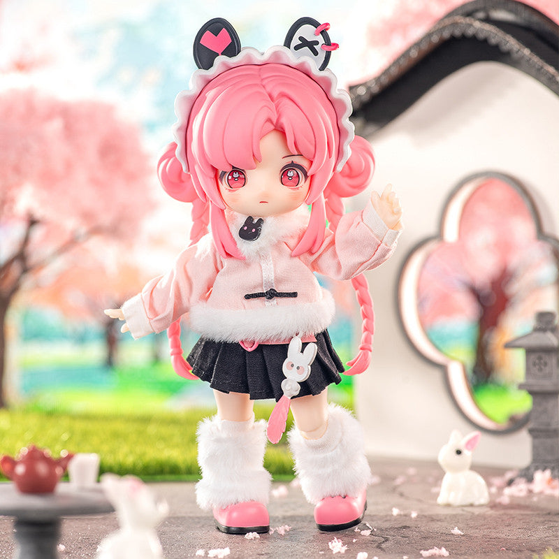 Nagi Yun Tu Rabbit Animal Study Season 5.5In Bjd Action Figure