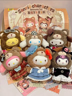 TOPTOY Sanrio Family Afternoon Tea Plush Doll Series Blind Box Figure Toy Gift