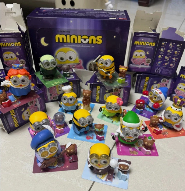 MINIONS BEDTIME STORIES BY BOB AND TIM SERIES FIGURES 1.97-3.54INCHES