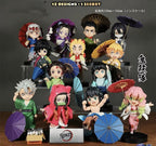 Demon Slayer Mini-Chara Illustration Series Blind Box Tsuyu Rainy Season Figures