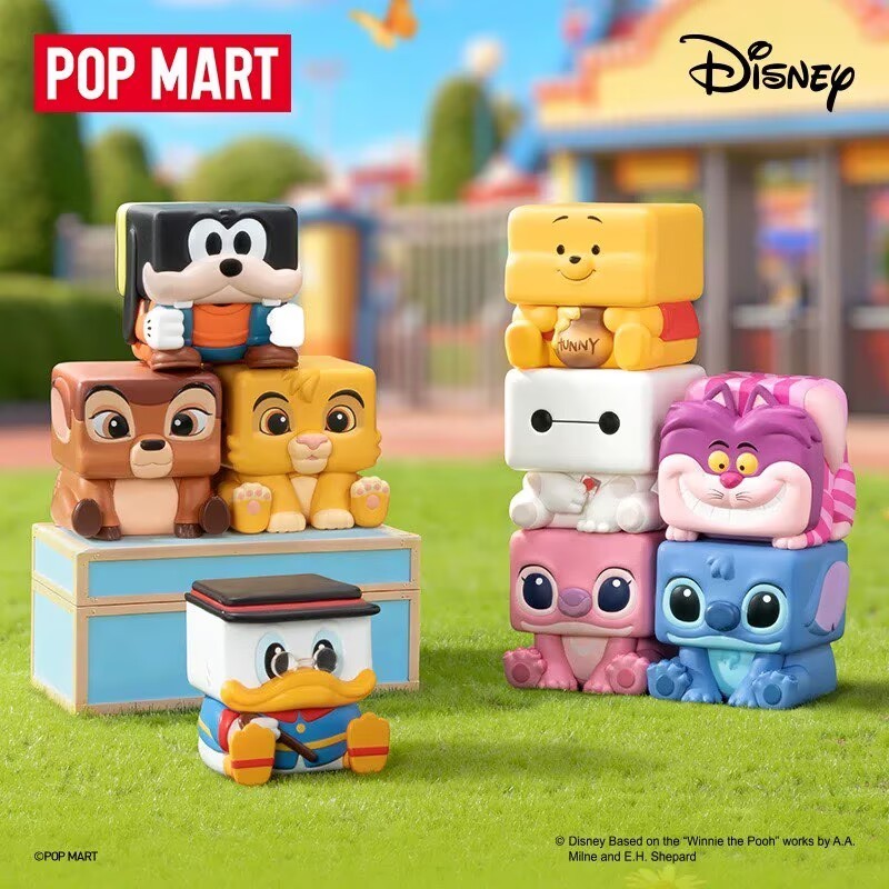 Authentic Disney Classics POP CUBE-3 Series Blind Box Figures Toy MINI Doll