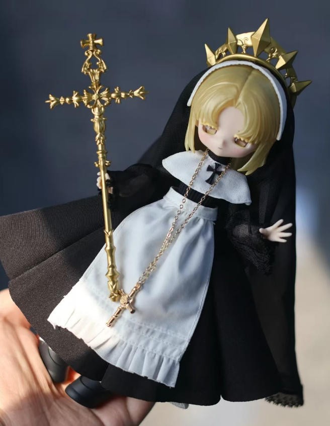 6Pcs In A Box Poetry Asymptomatic 14.5cm/5.7in Bjd Dressable Action Figures Gift