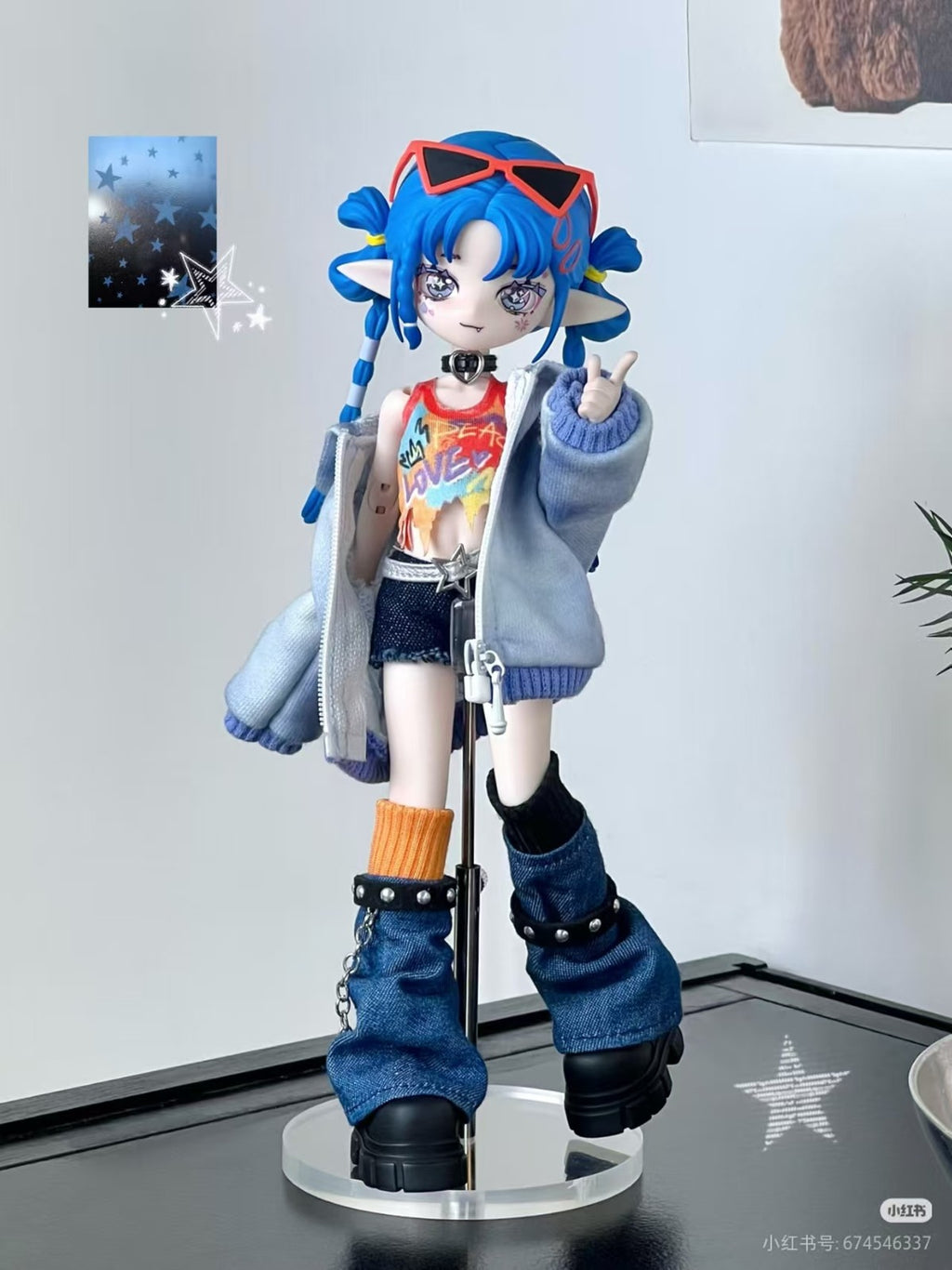 Pre-Sale 6Pcs Sparkjoy Echo Bond 6.1In Bjd Dolls Dressable Action Figures Gift