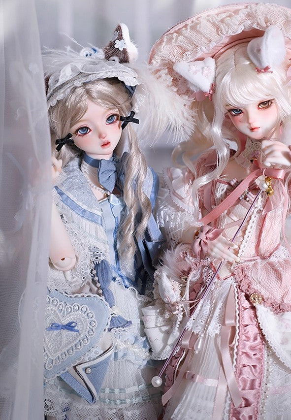 Gem Luna The Cat Wishes 17.9" Bjd Full Set Action Figure Official Gift