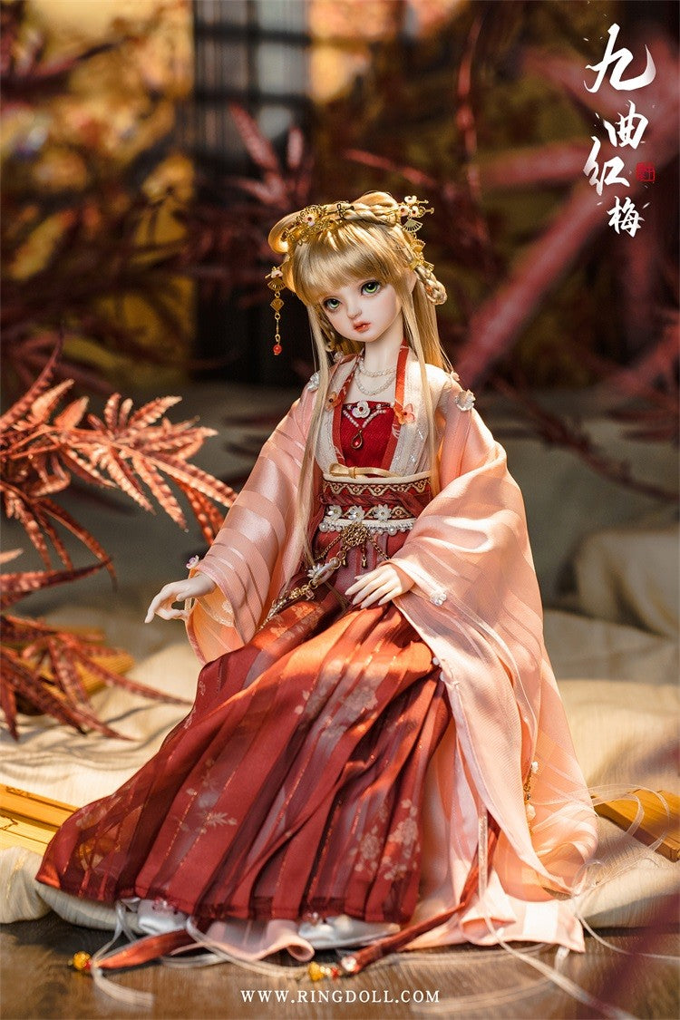 Pre-Order Ringdoll JiuQu HongMei 40cm/15.7In Bjd Full Set Action Figure Official