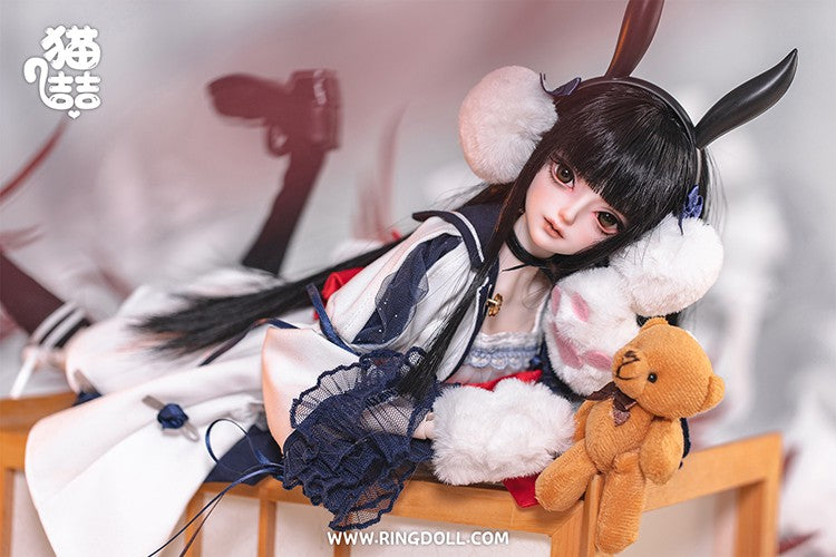 Pre-Order Ringdoll Cat Jiji Lolita 40cm/15.7In Bjd 1/4 Lovely Full Set Official