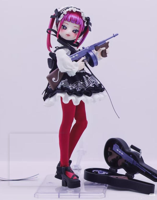Eve Lynna Double-Faced Killer 18cm/7In Confirmed Bjd Dressable Action Figure
