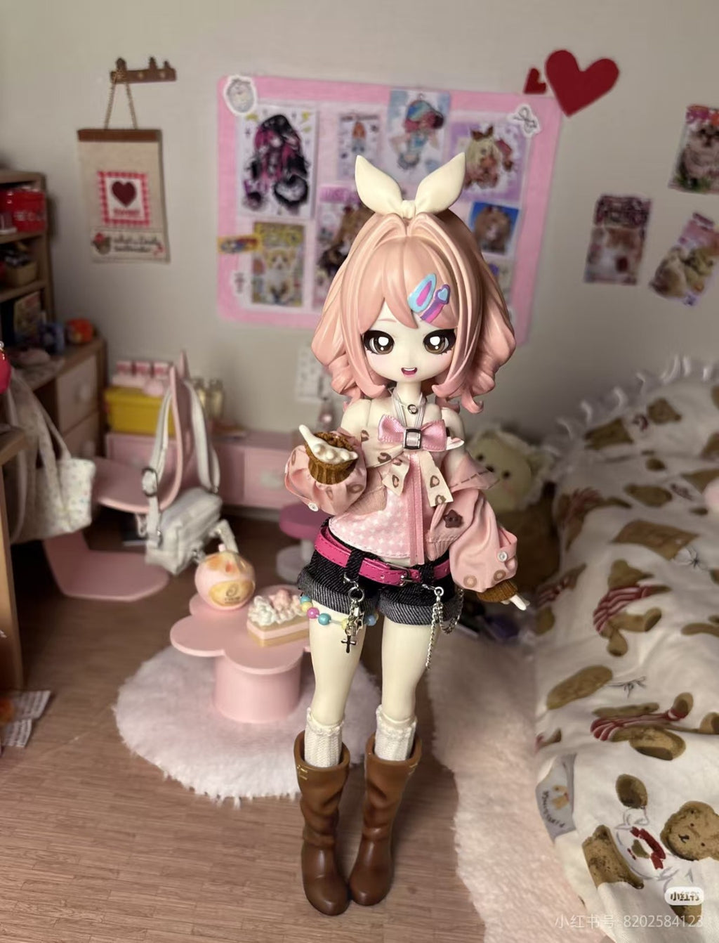 Fuyou Fantastic Whirly Radio Waves 25.6cm/10In Bjd Dressable Action Figure Gift