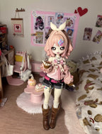Fuyou Fantastic Whirly Radio Waves 25.6cm/10In Bjd Dressable Action Figure Gift