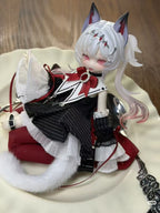 6Pcs Lunar Lore Miao Cat 16.2cm/6.3In Bjd Dressable Lovely Action Figures Gift