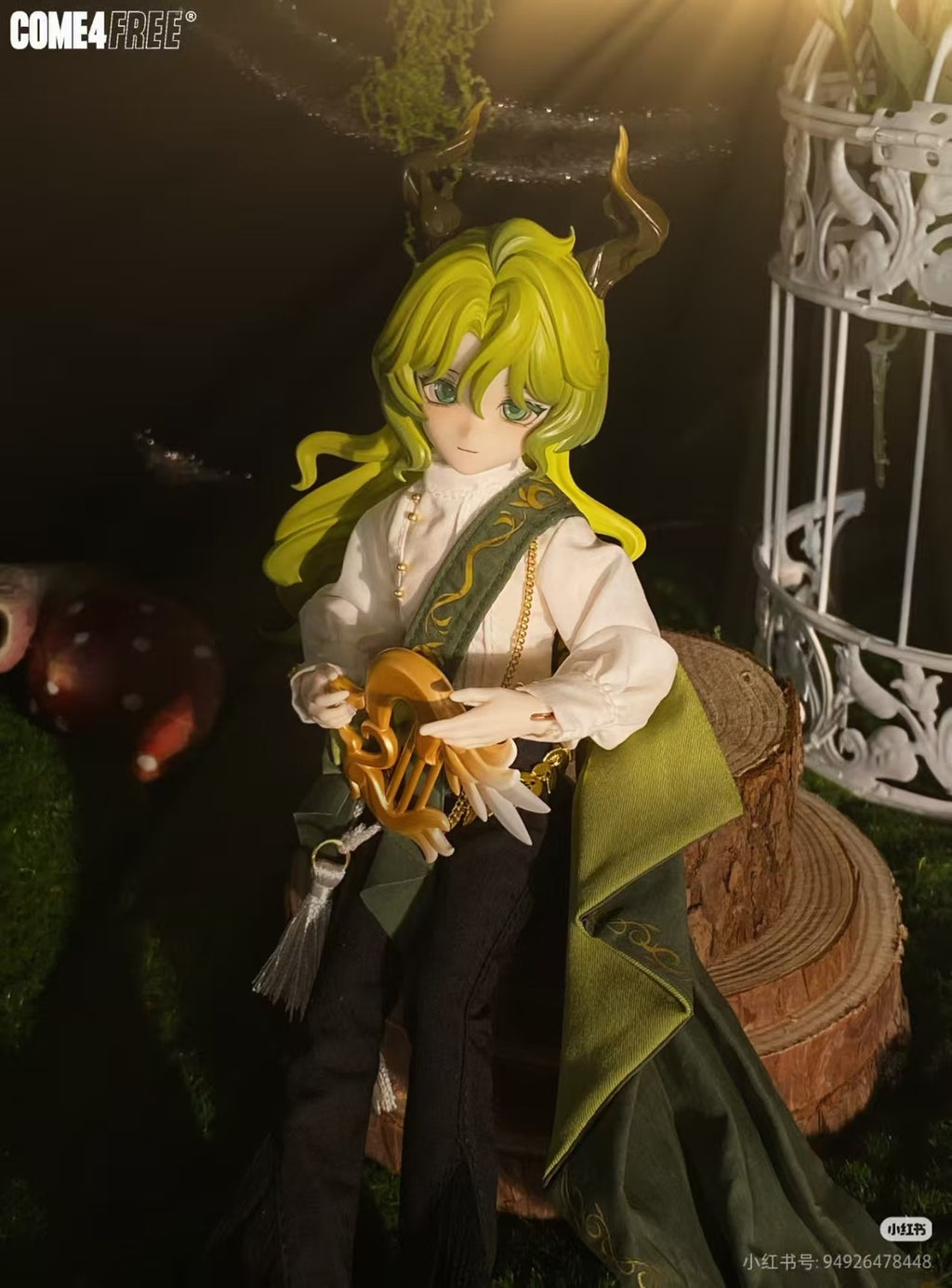 Come4Free Niyru Loi 19.5cm/7.6In Bjd Dressable 1/8 Confirmed Action Figure Gift