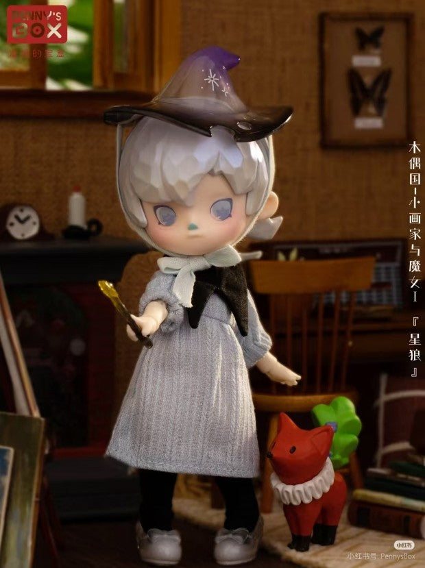 Penny's Box Little Painter and Little Witch Series 5.5In Bjd Doll Action Figure