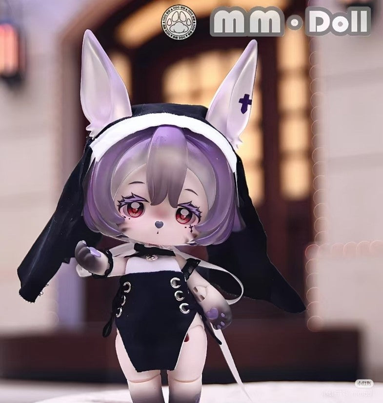 4Pcs MMdollXUFdoll Otherworld Adventure 6.3In Bjd Dolls Dressable Action Figure