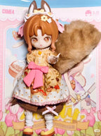 6Pcs Come4Free Minty Fantastic Forest Series 7.8In Bjd Dressable Action Figures