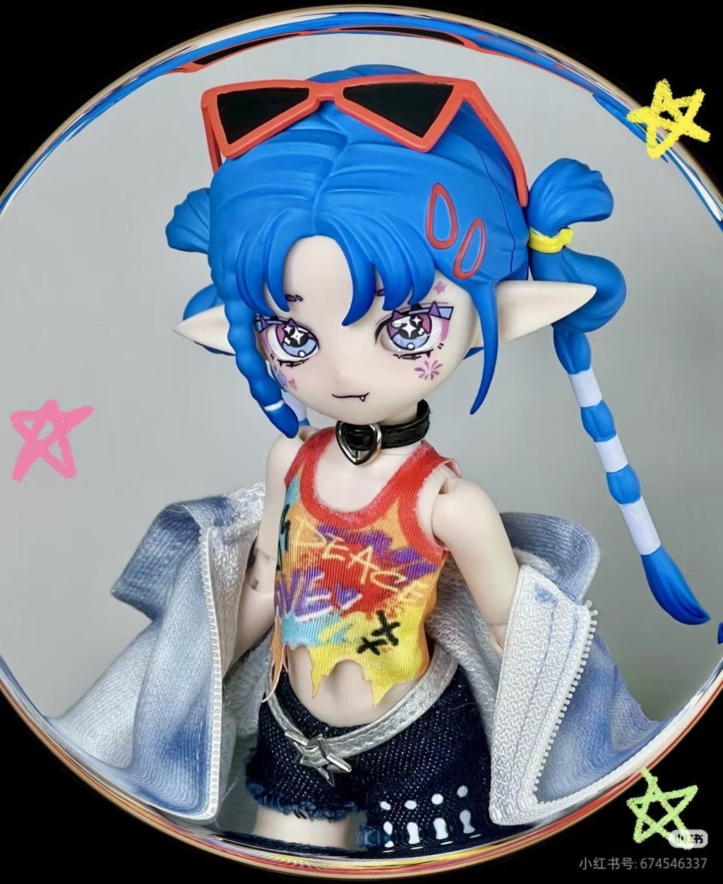 Pre-Sale 6Pcs Sparkjoy Echo Bond 6.1In Bjd Dolls Dressable Action Figures Gift