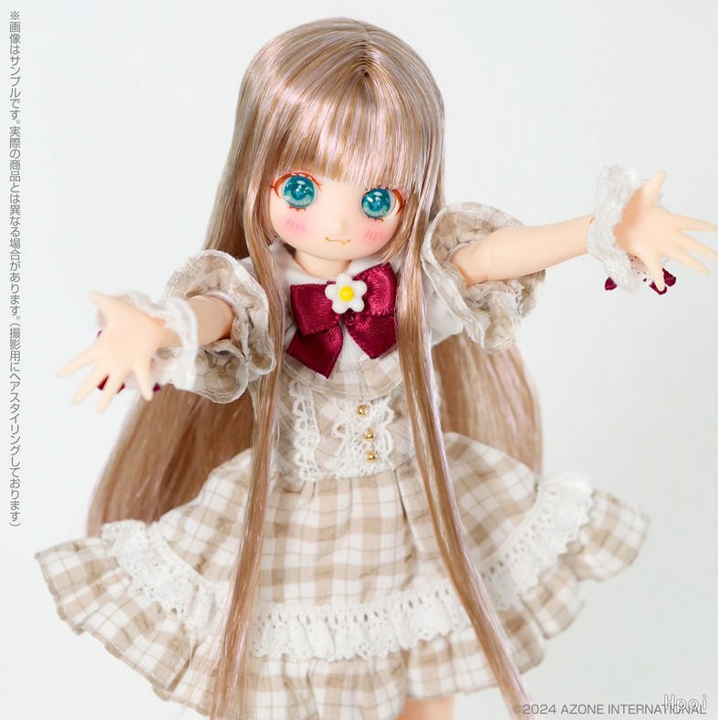 Azone Dreamin Temari Bear Collection Honey Strawberry Limited 8.2In Bjd Full Set